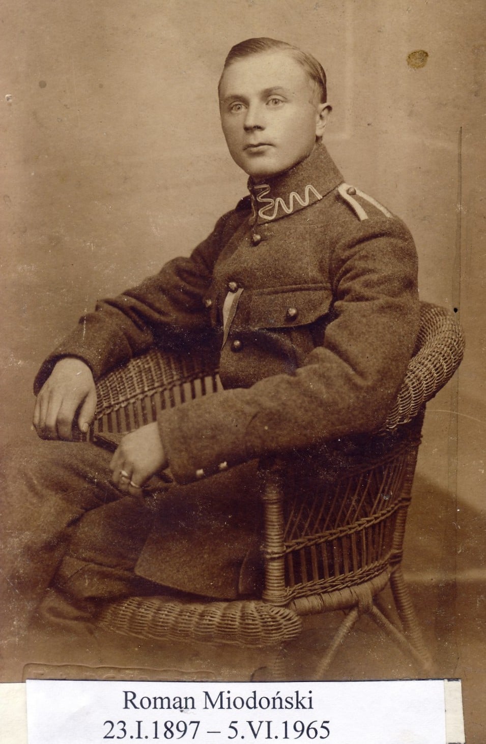 Sierżant  Wojska Polskiego Roman Miodoński  (1925)