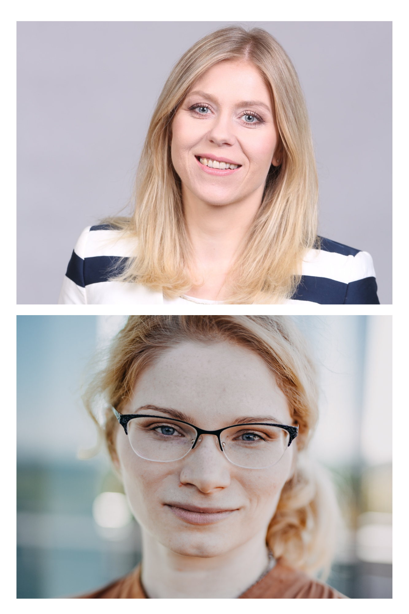 Prof. Diana Kusik i dr Joanna Kłosowska
