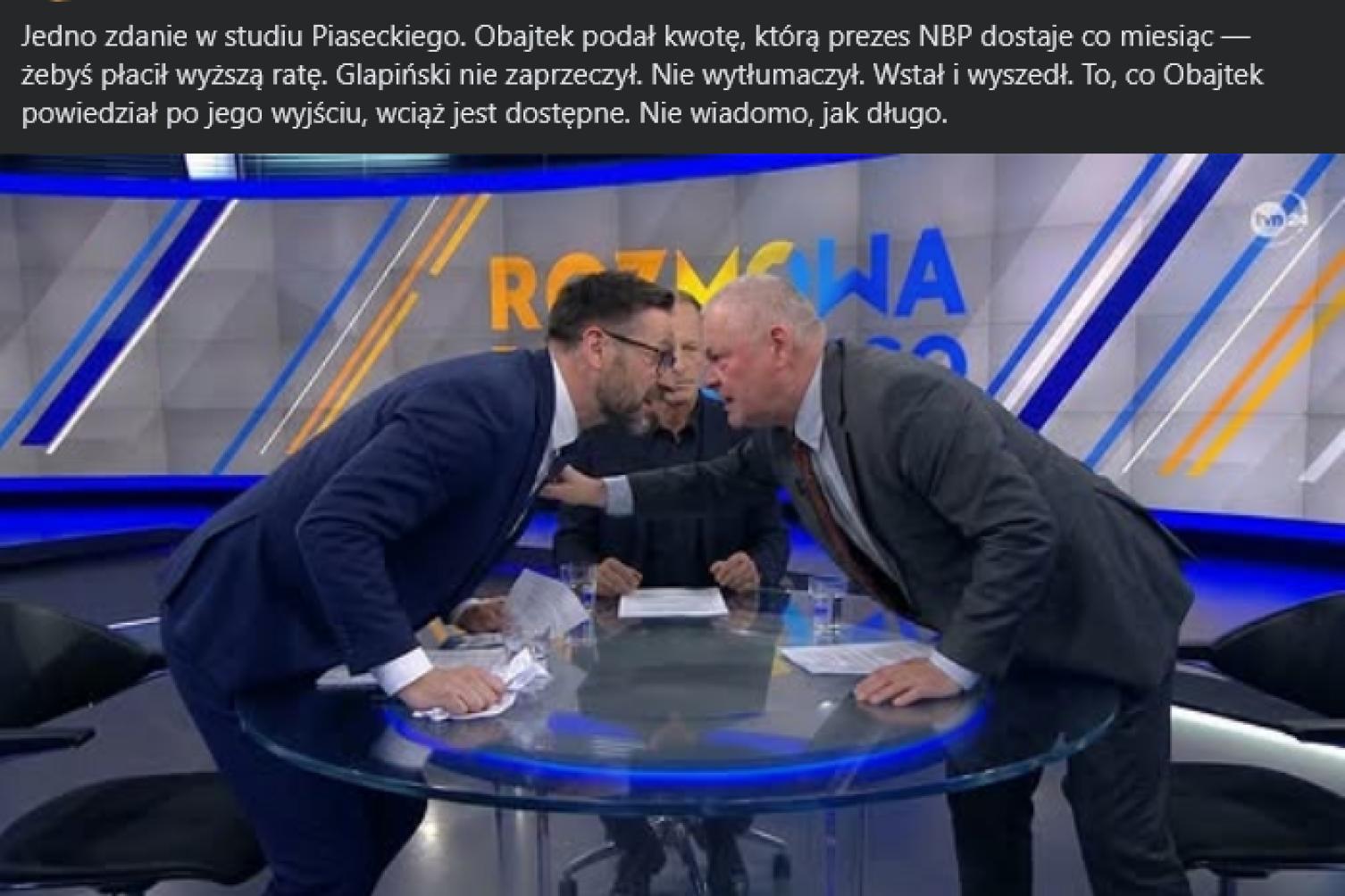 Obajtek i Glapiński skoczyli sobie do gardeł w TVN24? Uwaga, to pułapka na nasze pieniądze