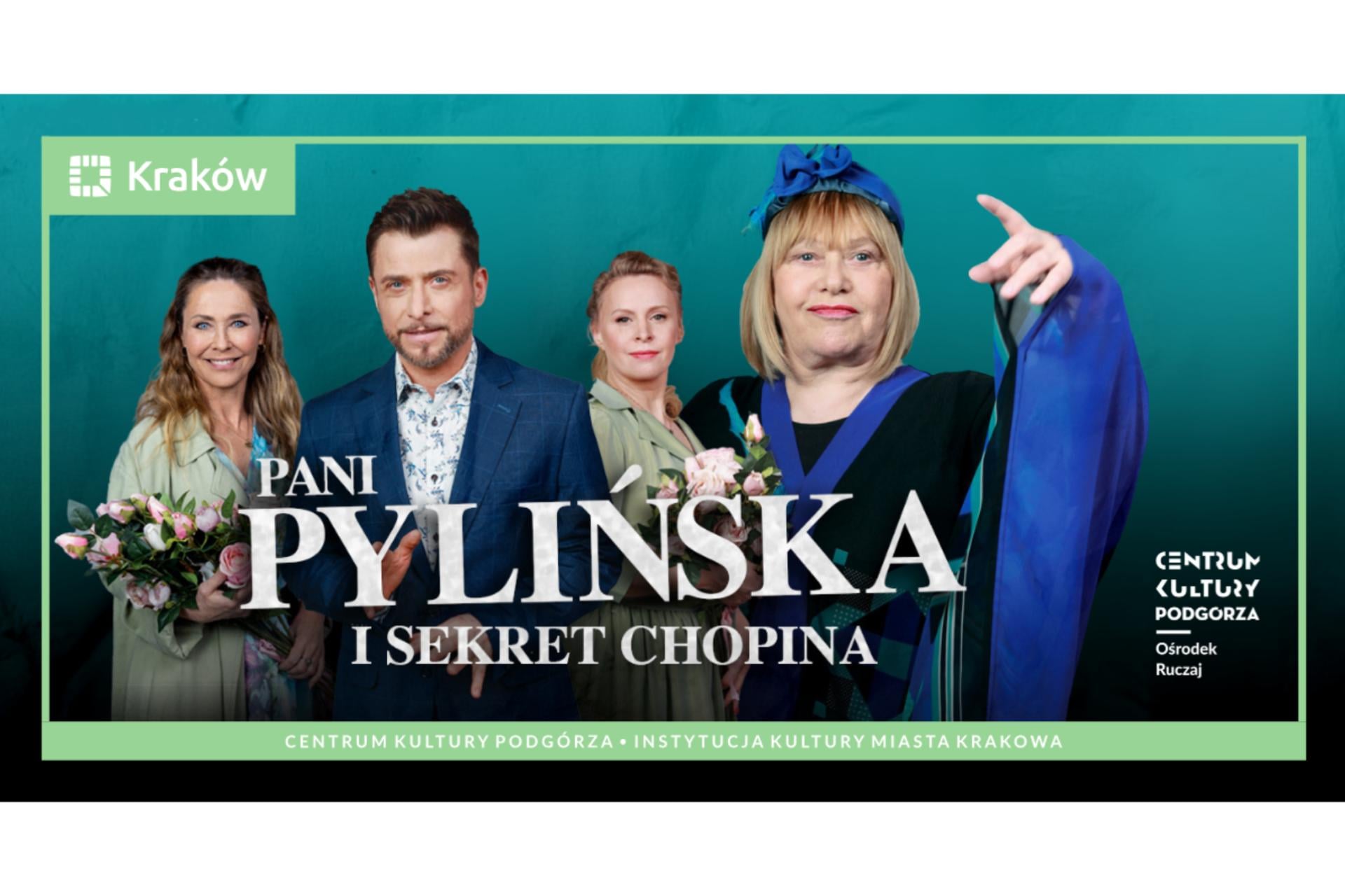 ?Pani Pylińska i sekret Chopina? ? komedia w gwiazdorskiej obsadzie w CKP!