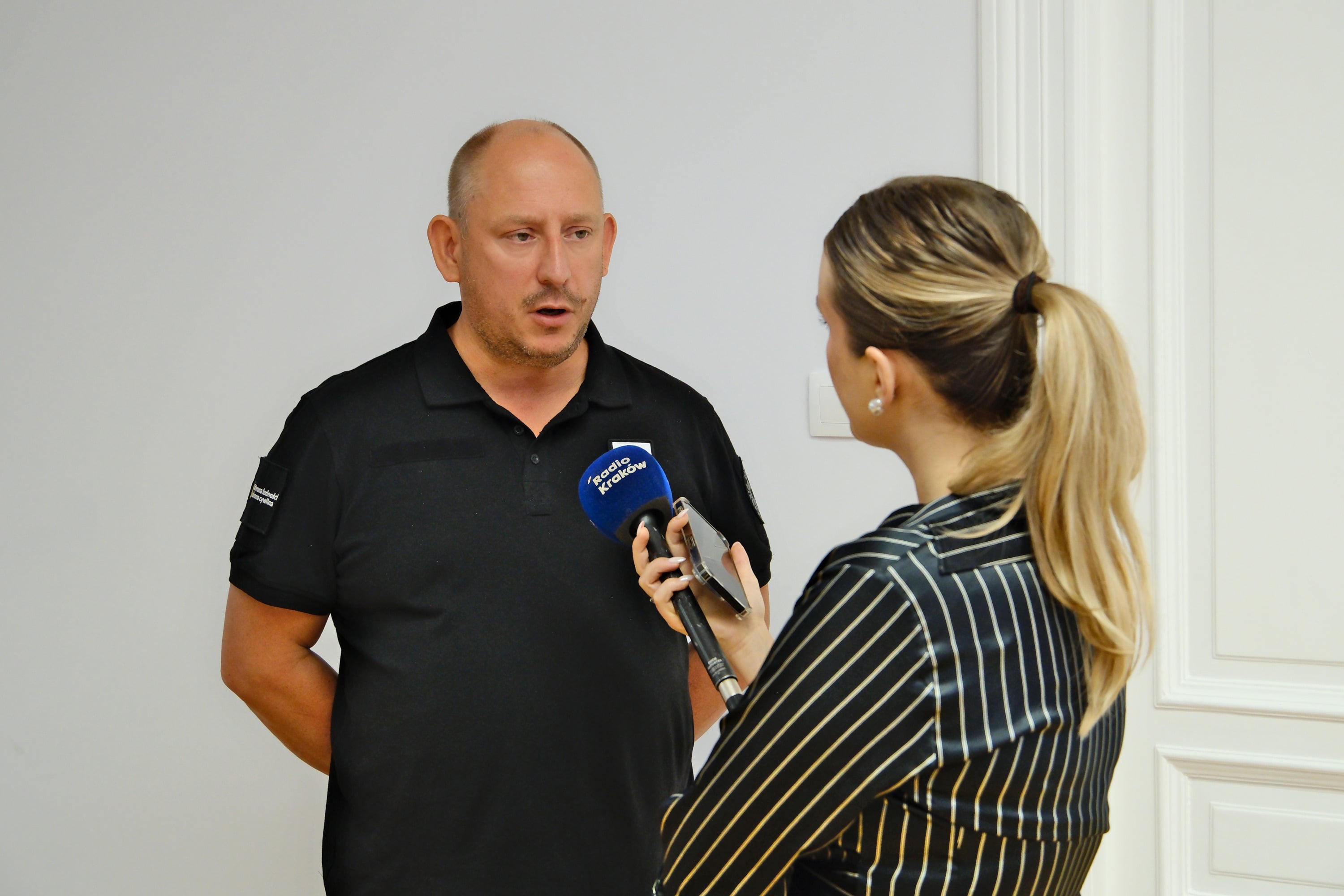 Briefing prasowy Wojewody Małopolskiego. Fot. mat. prasowe MUW