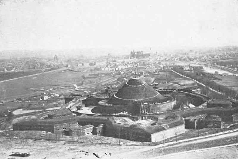 Kraków, Kopiec Kościuszki, przed 1929 (fot. Wikipedia)