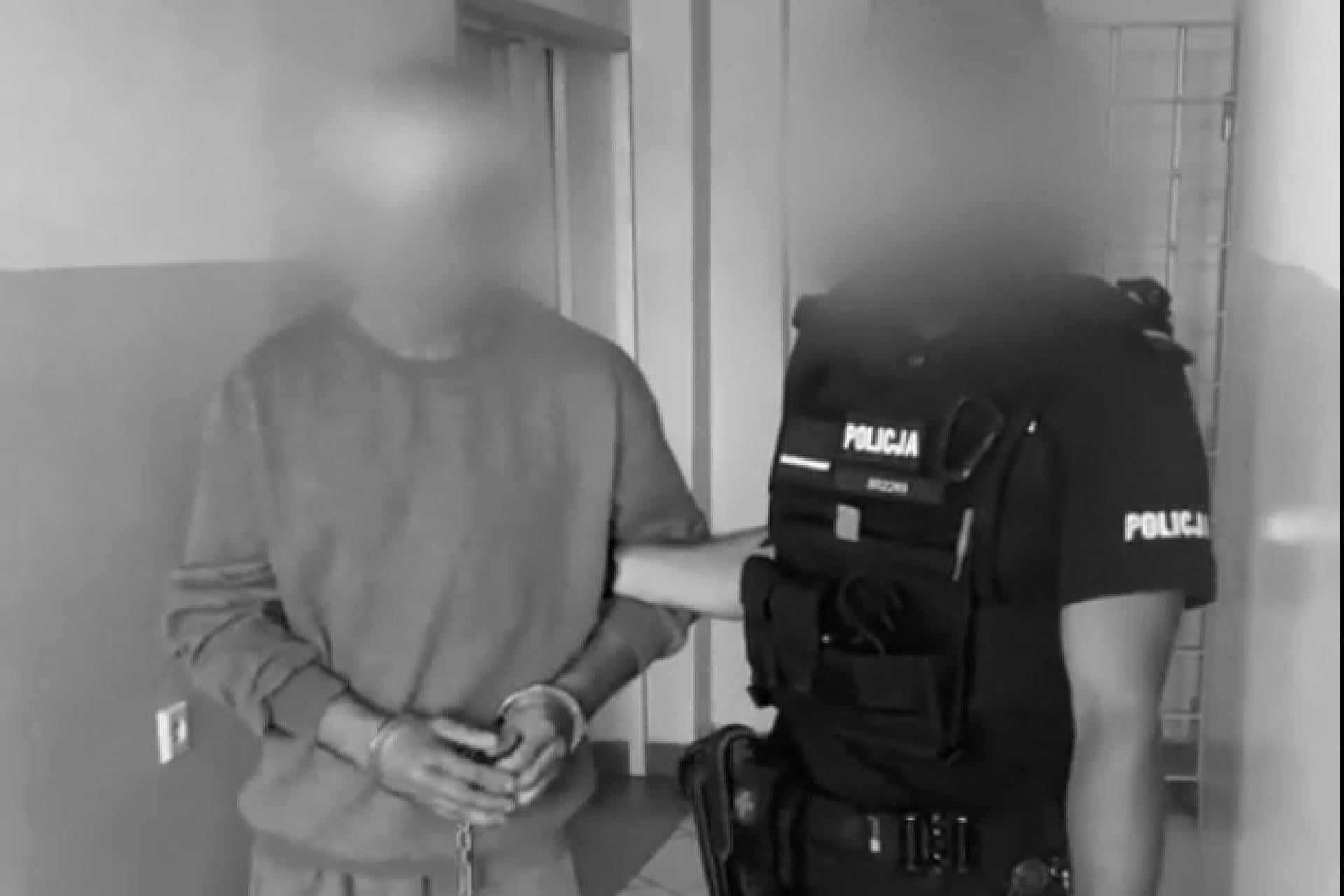 Nożownik zatrzymany w Nowym Targu. Zaatakował dwóch mężczyzn