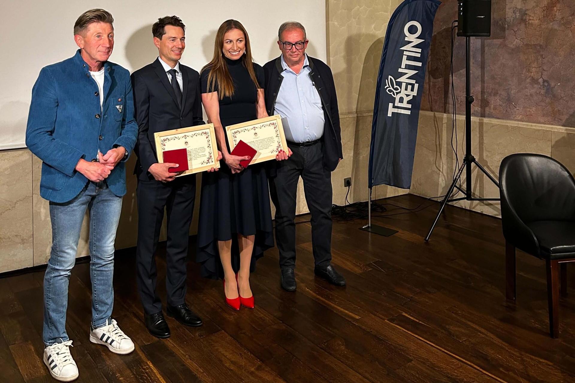 Justyna Kowalczyk-Tekieli, Kamil Stoch i Adam Małysz wyróżnieni w Krakowie