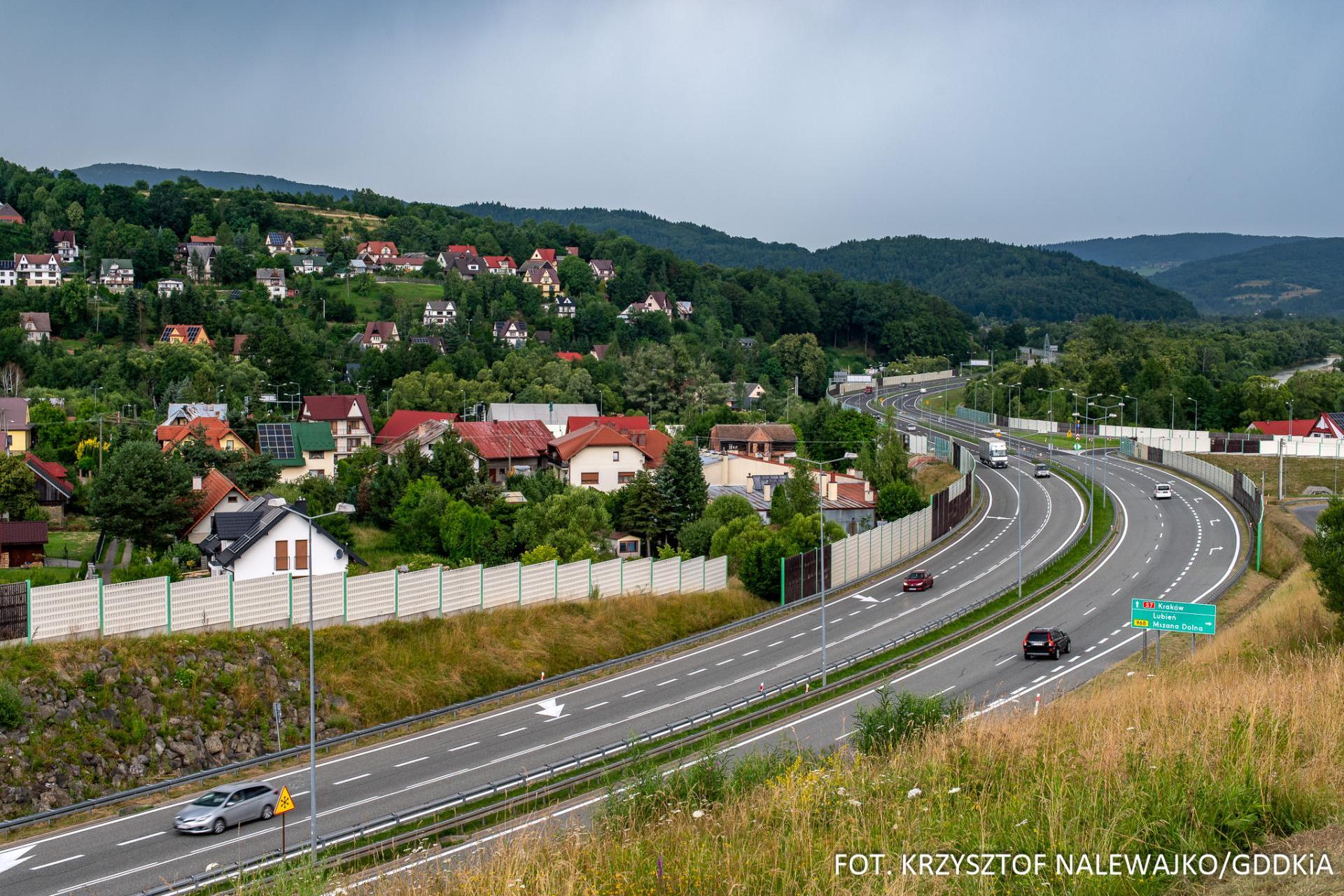 Utrudnienia na zakopiance. Od piątku remont S7 między Pcimiem a Lubniem