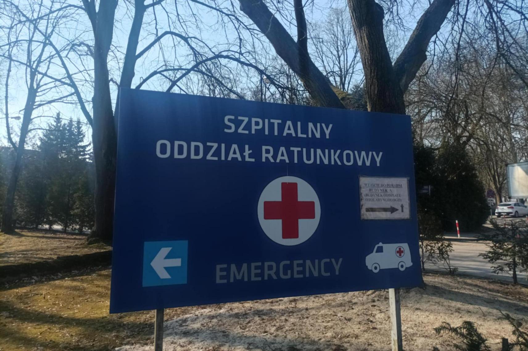 Awantura na SOR w Nowym Targu. Dwaj pijani mężczyźni mieli grozić śmiercią lekarzowi i pielęgniarce