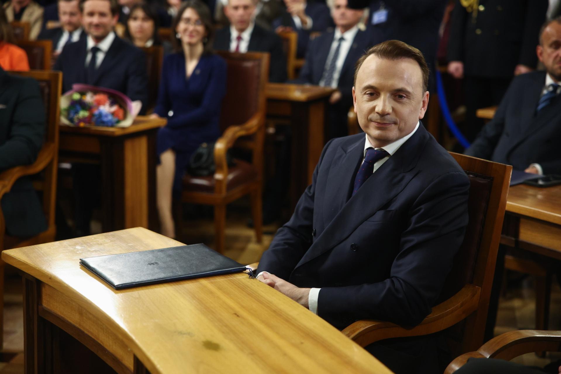 Kraków ma nowego prezydenta. Łukasz Gibała złożył ślubowanie
