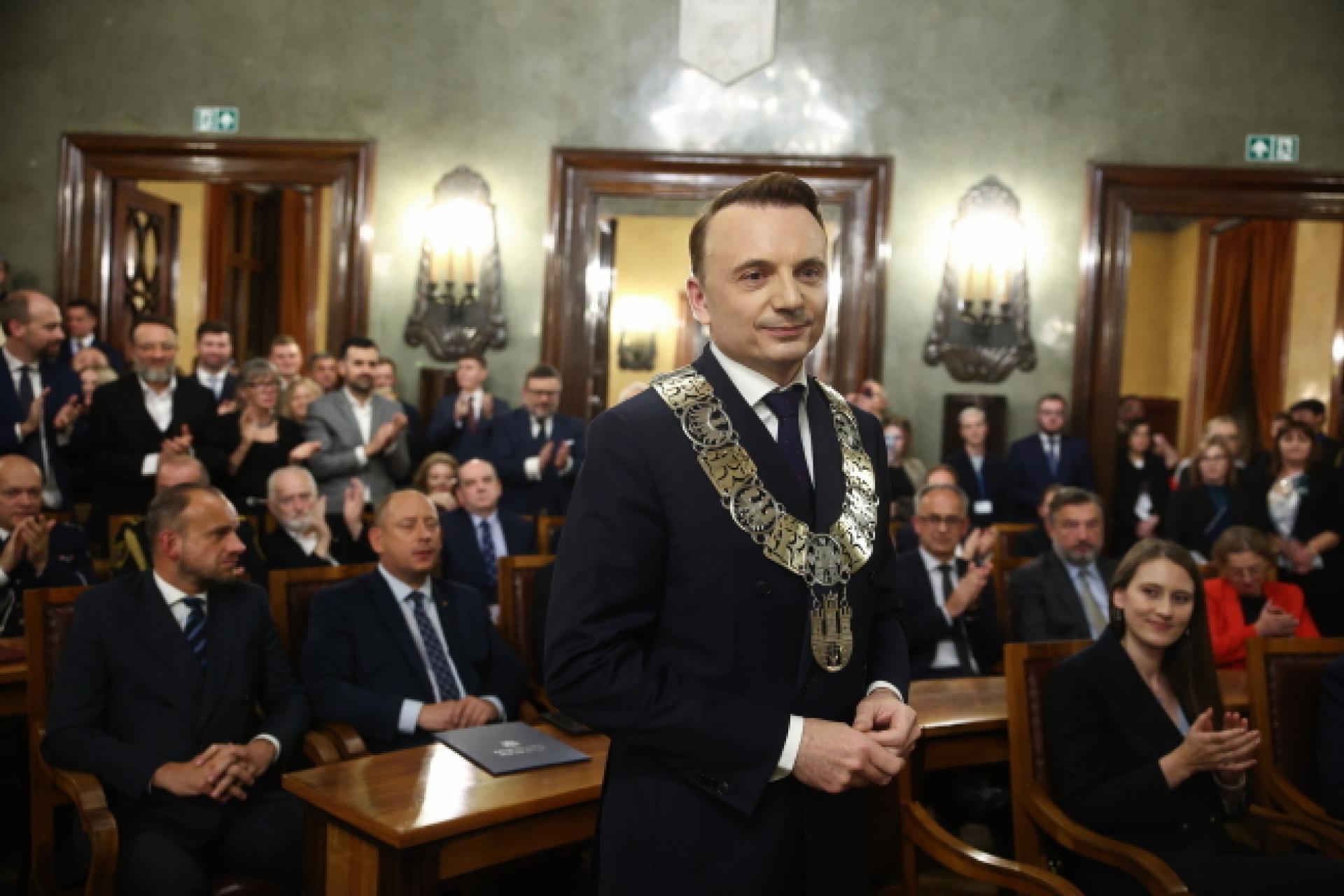 Łukasz Gibała ogłosił swoich zastępców. Na razie troje