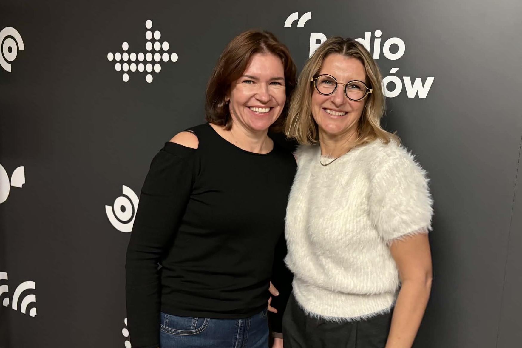 Dr n. med. Magdalena Dębicka-Kumela i prof. Izabella Karska-Basta/fot. Sylwia Paszkowska